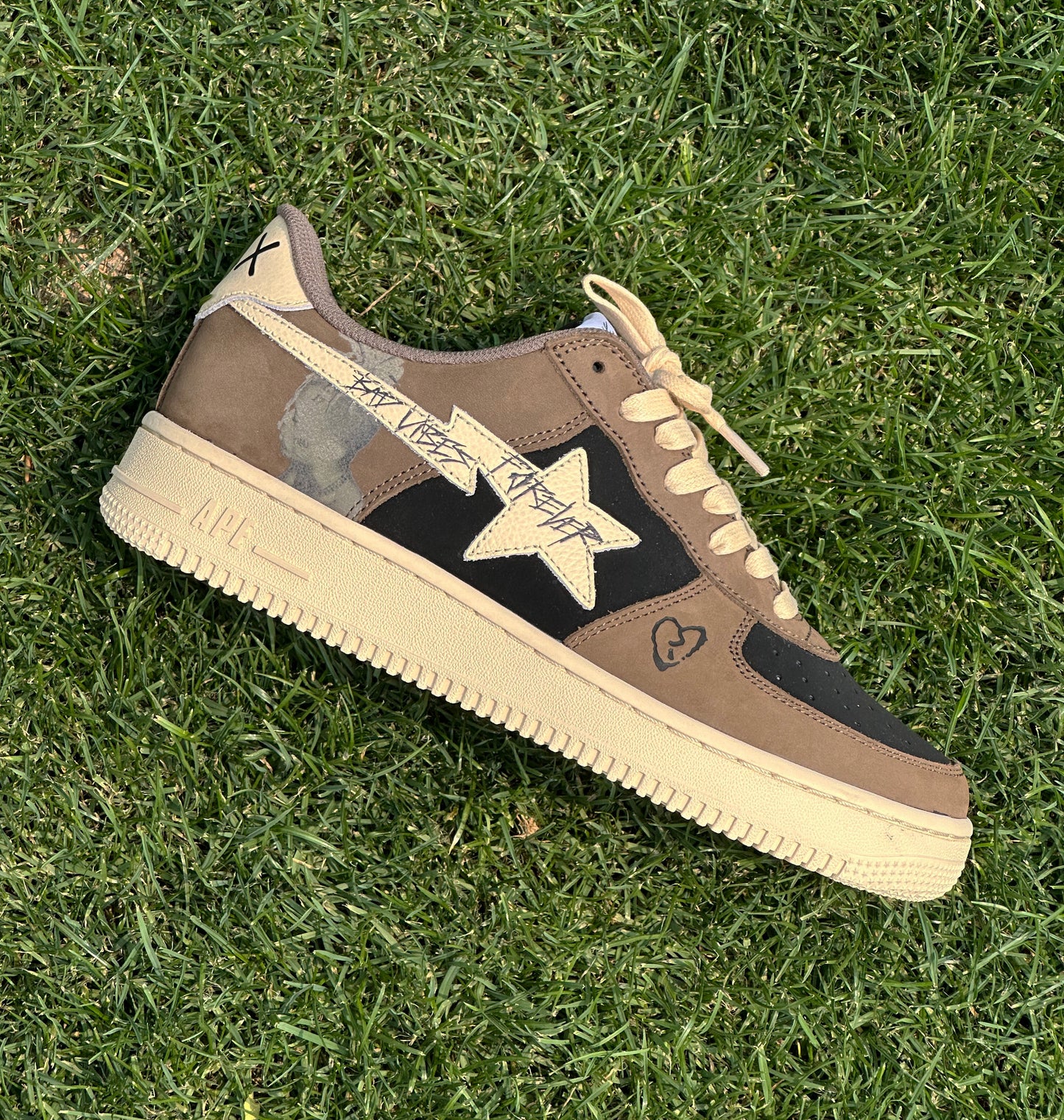 《Bad Vibes Forever》-XXXTENTACION Album Custom Shoes