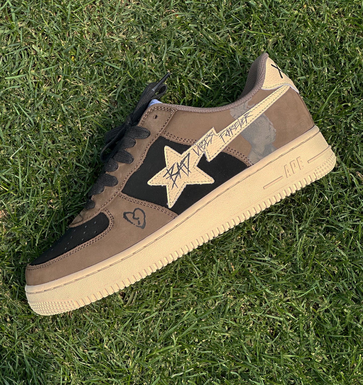 《Bad Vibes Forever》-XXXTENTACION Album Custom Shoes