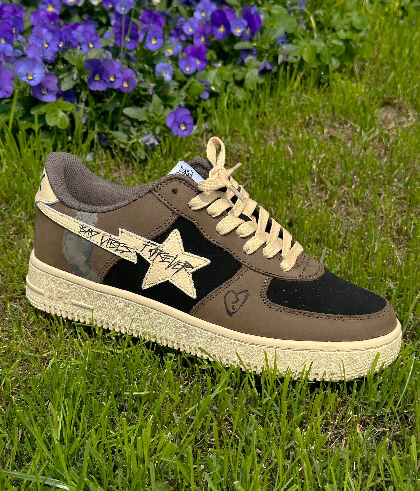 《Bad Vibes Forever》-XXXTENTACION Album Custom Shoes