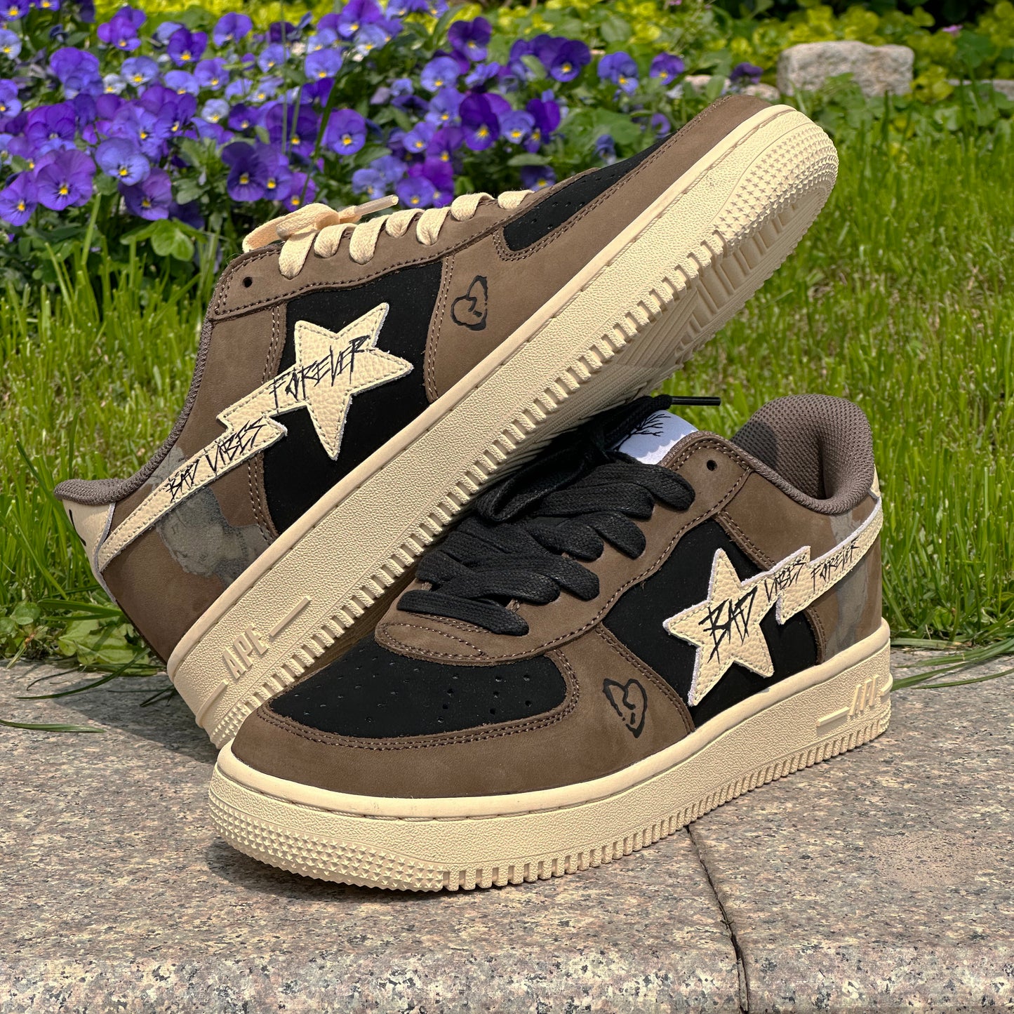 《Bad Vibes Forever》-XXXTENTACION Album Custom Shoes