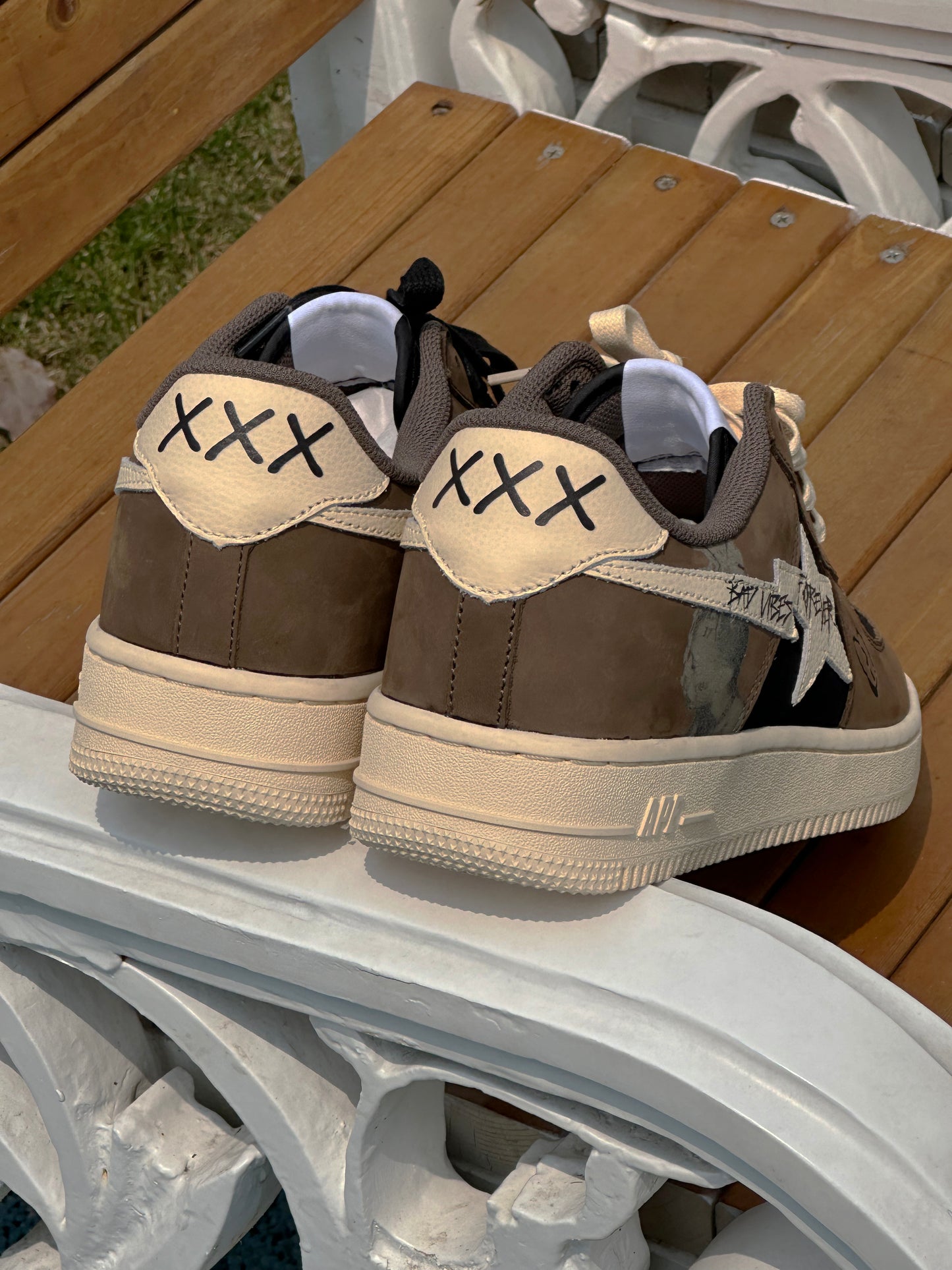 《Bad Vibes Forever》-XXXTENTACION Album Custom Shoes